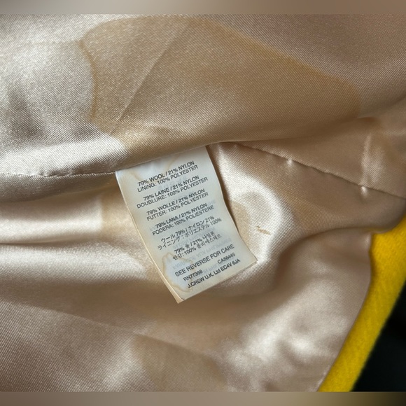 J. Crew Stadium Cloth by Nello Gori Double Breasted Women’s Topcoat. Size 10. - Picture 14 of 16